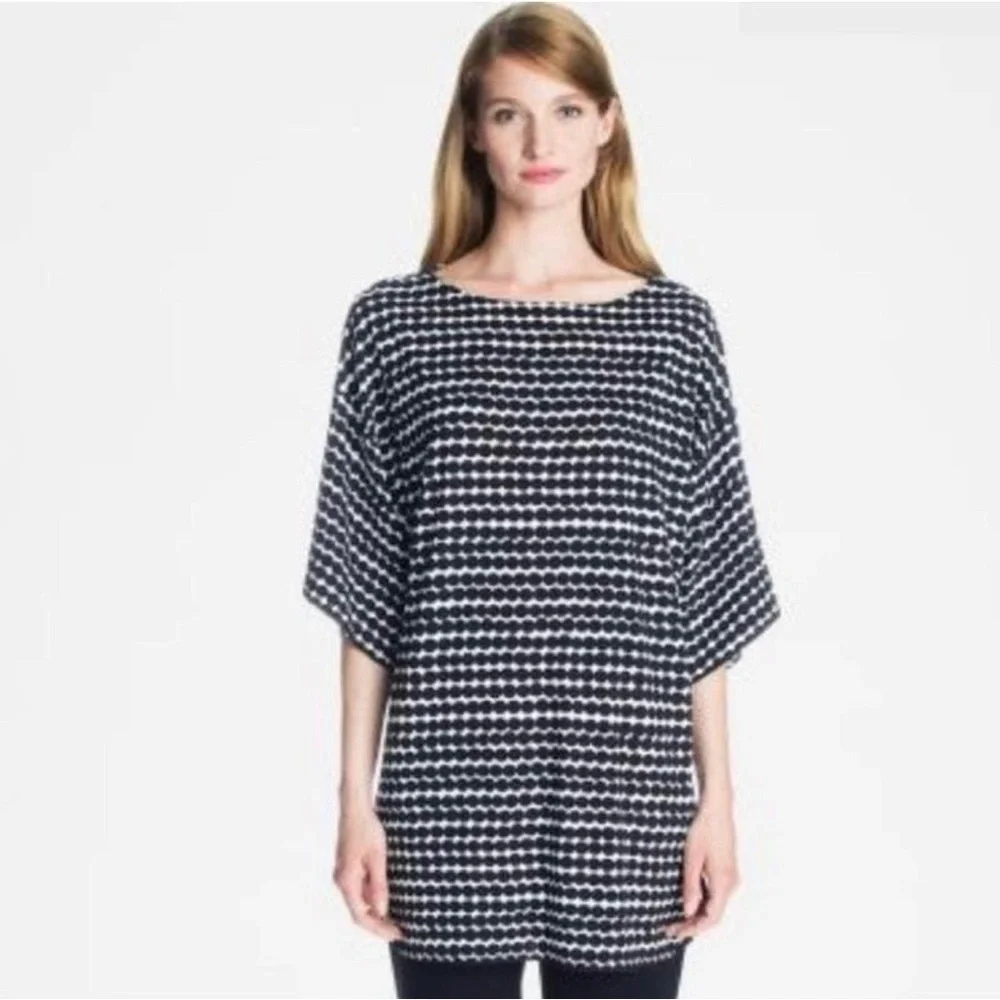 MARIMEKKO Jouten Tunic Black White Size XS